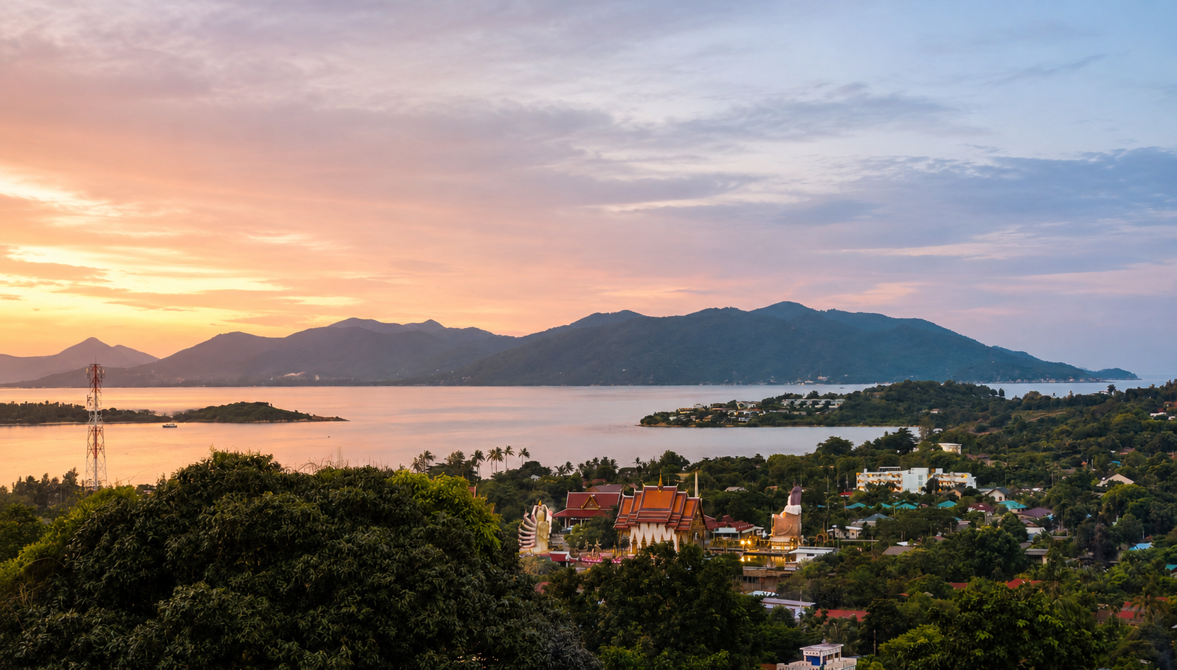 DAO Villas — view from villa