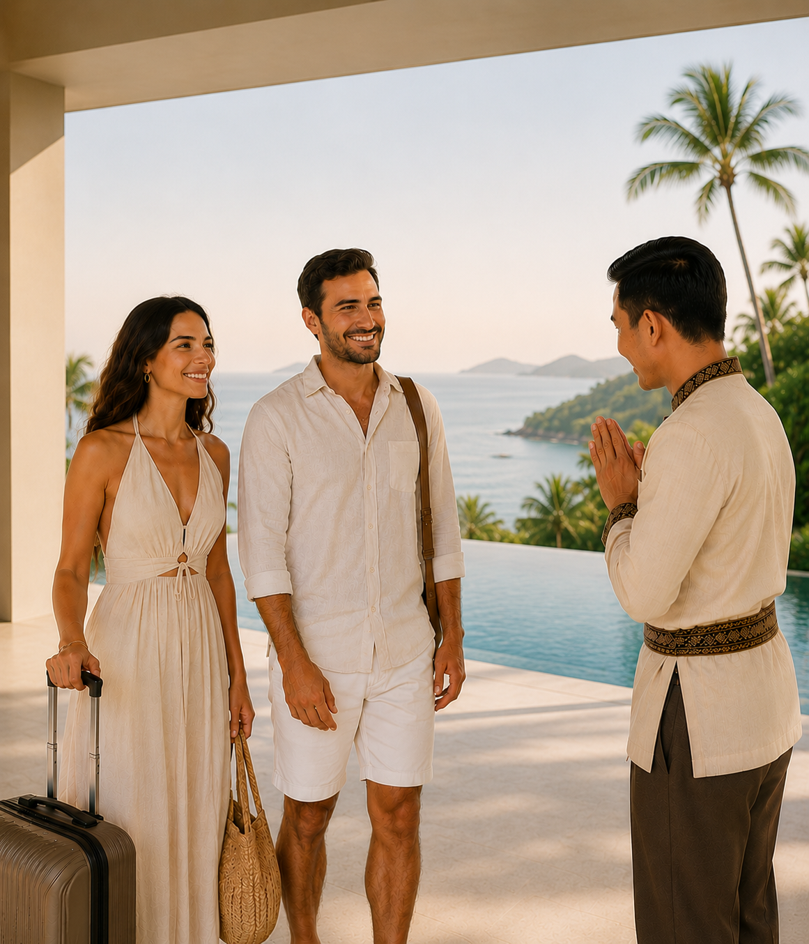 Tigrelis rental management — guest-ready villa interior, Koh Samui
